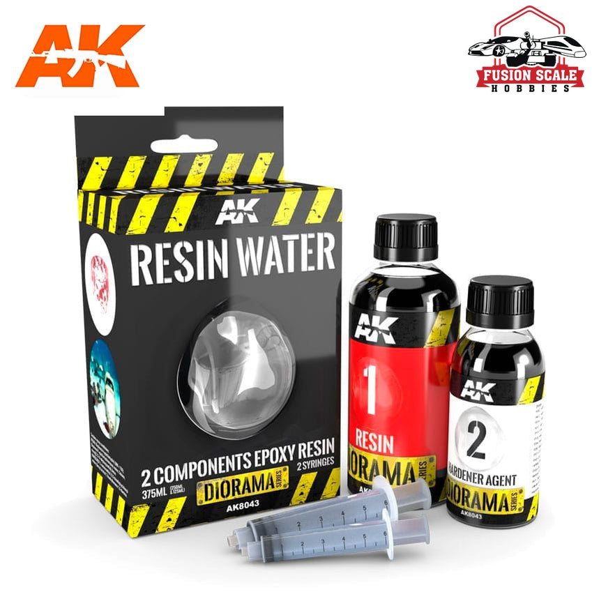 AK Interactive Resin Water 2 Part Epoxy Resin 375ml – Fusion Scale
