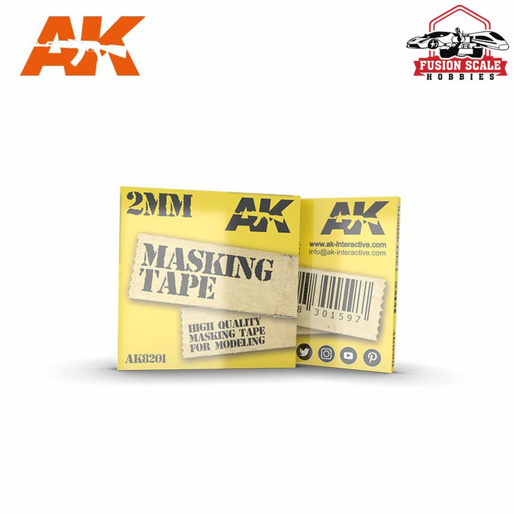 AK Interactive 2mm Masking Tape AKI8201 - Fusion Scale Hobbies