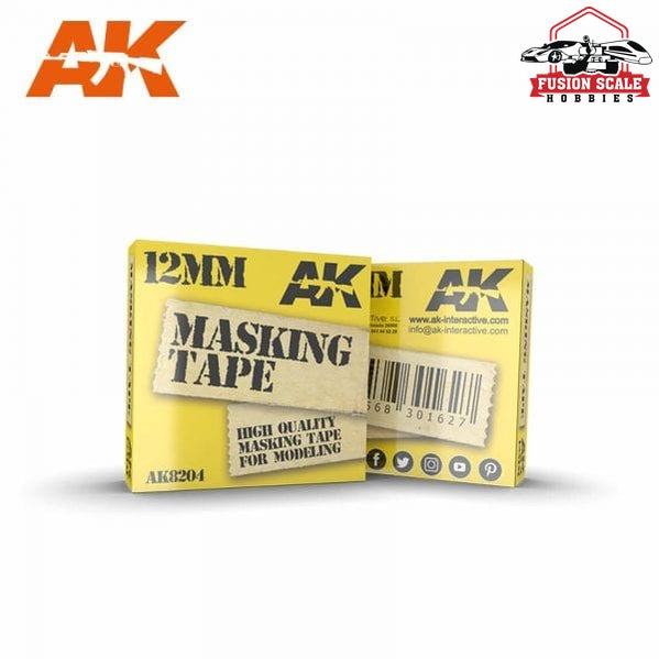 AK Interactive 12mm Masking Tape AKI8204 - Fusion Scale Hobbies