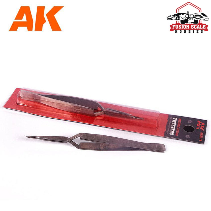 AK Interactive Reverse Action Tweezer - Fusion Scale Hobbies