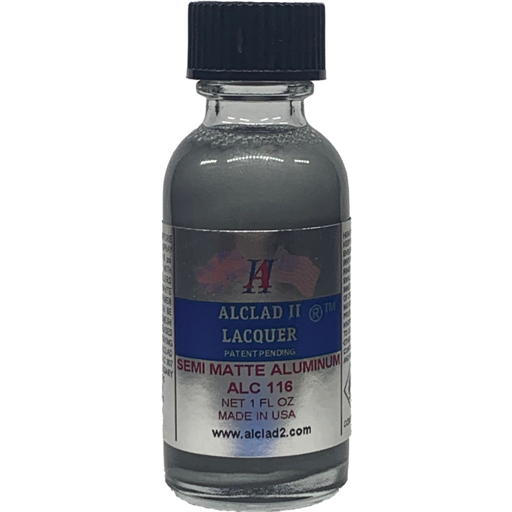 Alclad II Semi-Matte Aluminium 1oz ALC116 - Fusion Scale Hobbies