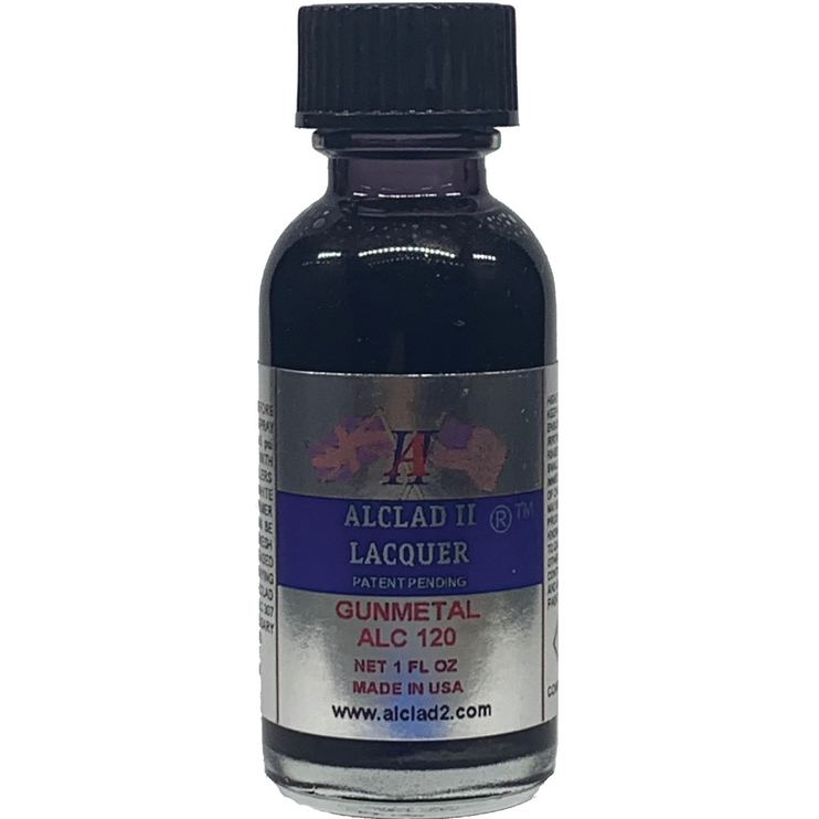 Alclad II Gun Metal 1oz ALC120 - Fusion Scale Hobbies