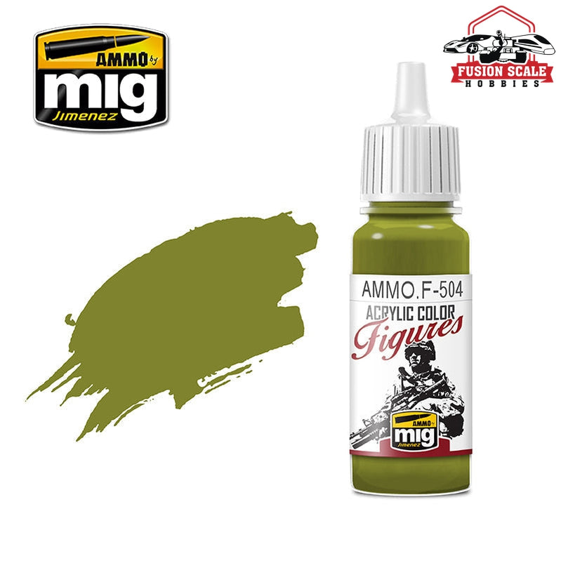Ammo Mig Jimenez Yellow Green Fs-34259 - Fusion Scale Hobbies