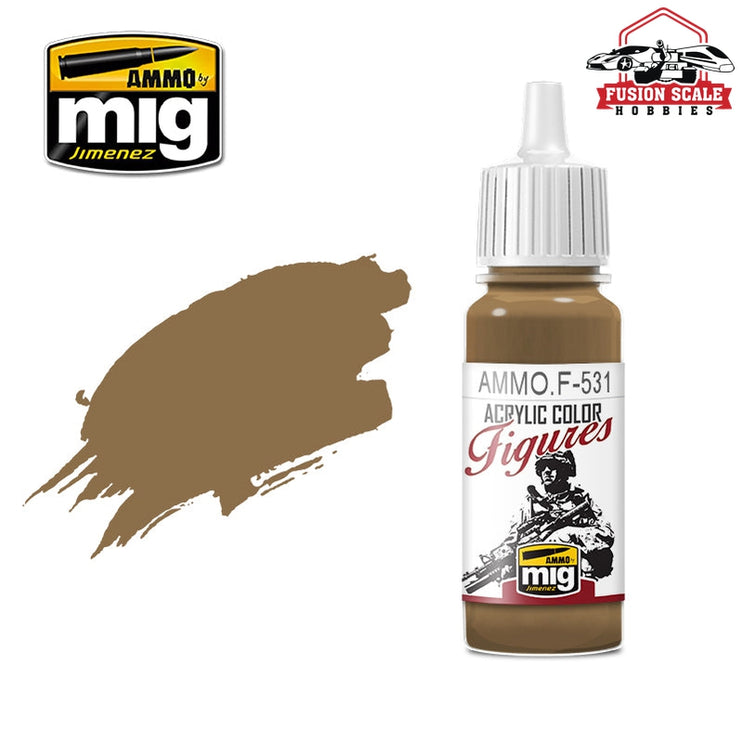 Ammo Mig Jimenez Light Brown - Fusion Scale Hobbies