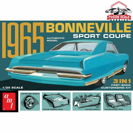 AMT Models 1/25 1965 Bonneville Sport Coupe Model Parts Warehouse