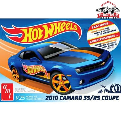 AMT Models 1/25 Chevy Camaro SS/RS Coupe 2010 (Hot Wheels) Model Parts Warehouse