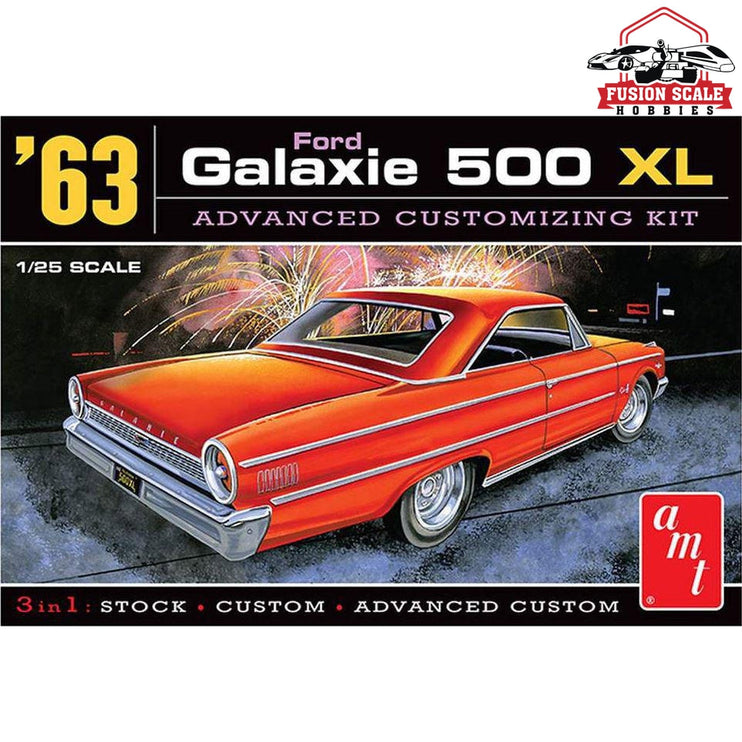 AMT Models 1/25 Ford Galaxie 500 XL 1963 Customizing Kit 3 in 1 Model Parts Warehouse