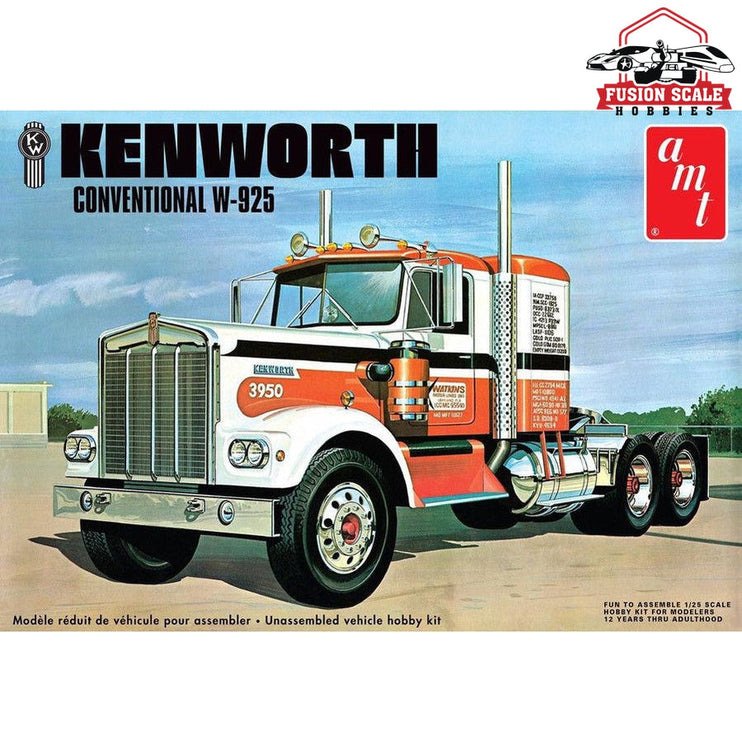 AMT Models 1/25 Kenworth Conventional W925 Tractor Model Parts Warehouse