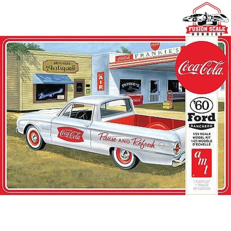 AMT Models 1960 Ford Ranchero with Coke Chest Model Parts Warehouse