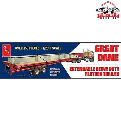 AMT Models Great Dane Flat Bed Trailer – Fusion Scale Hobbies