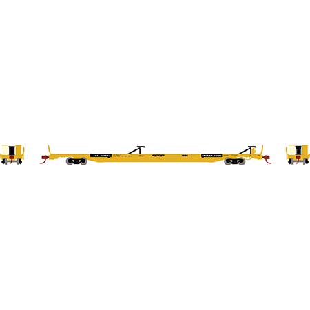 Athearn N Scale F89F Trailer, TTX/Yellow #151267