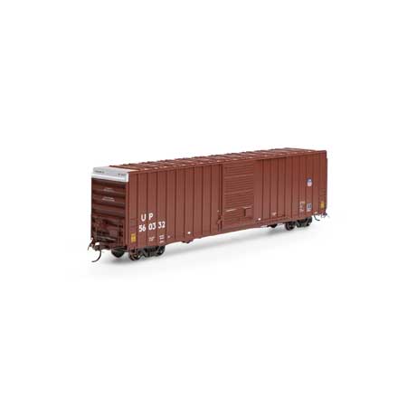 Athearn HO Scale RTR 60' Hi-Cube Ex-Post Box, UP/Brown #560332
