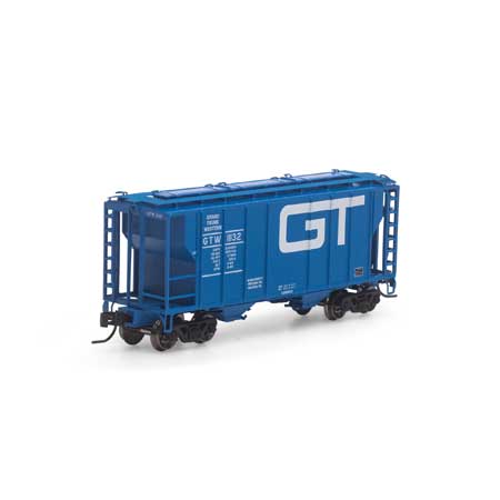 Athearn N Scale PS-2 2600 Covered Hopper, GTW #111132