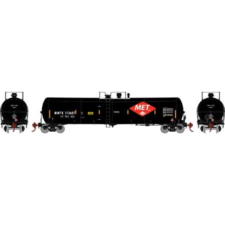 Athearn N Scale 30,000-Gallon Ethanol Tank, MWTX #112607