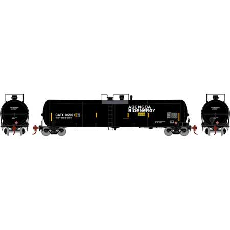 Athearn N Scale 30,000-Gallon Ethanol Tank, GATX #202071