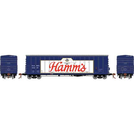 Athearn HO Scale 50' NACC Box, Hamm's #31217