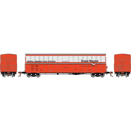 Athearn HO Scale 50' NACC Box, Dreseer Magcobar #42999