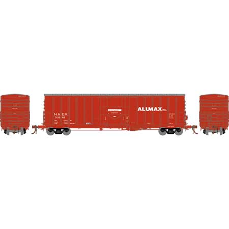 Athearn HO Scale 50' NACC Box, Alumax #50187