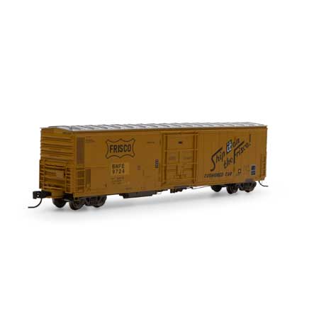 Athearn N Scale 57' Mechanical Reefer w/Sound,BNFE/Ex-SLSF #9724