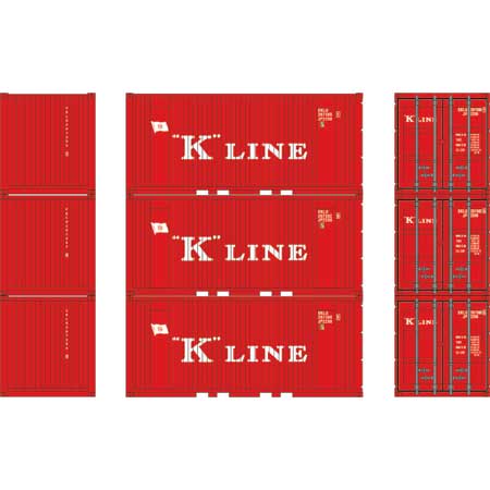 Athearn HO 20 Corrugated Container EKLU (3)