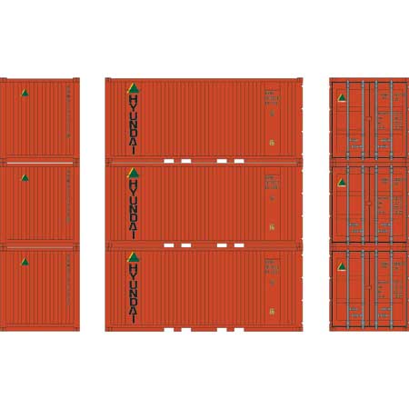 Athearn HO 20 Corrugated Container HDMU (3)