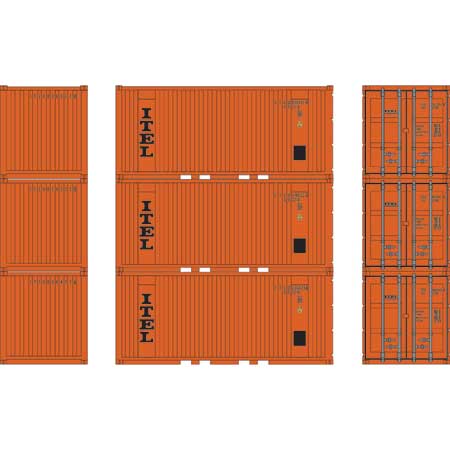 Athearn HO 20 Corrugated Container ITLU (3)