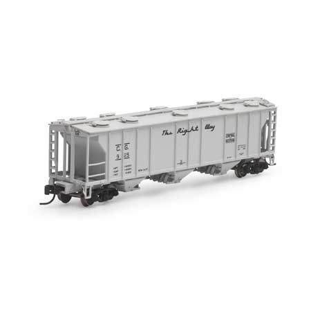 Athearn N Scale PS-2 2893 3-Bay Covered Hopper, C of G #925