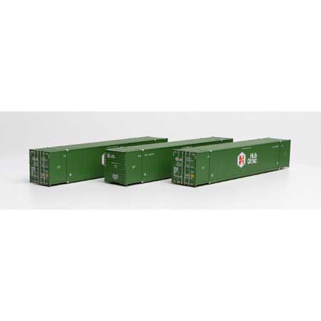 Athearn HO Scale RTR 53' CIMC Container, HUB Group (3)