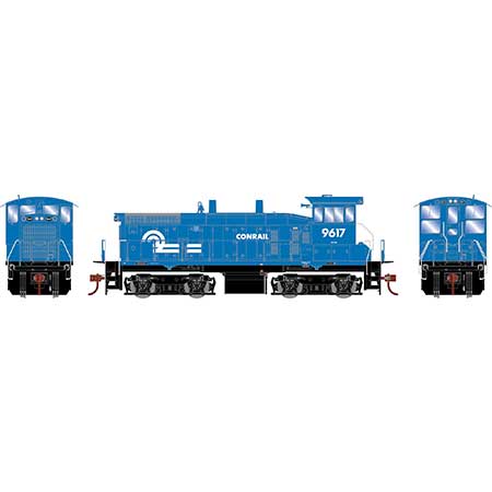 Athearn HO Scale RTR SW1500 w/DCC & Sound, Conrail #9617