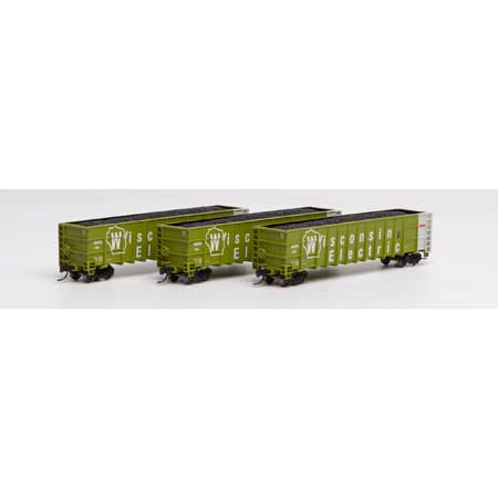 Athearn N Scale Thrall High Side Gondola w/Load, WEPX #1 (3)