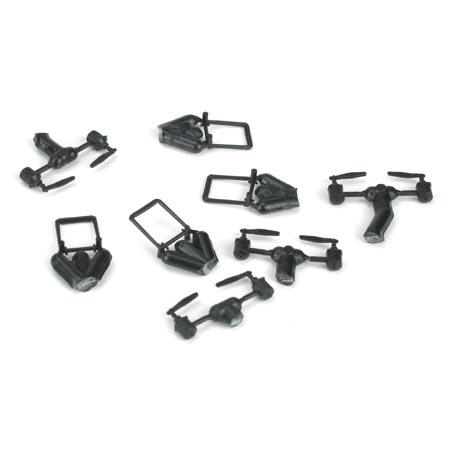 Athearn HO Cylinder/Swing Hanger Set, F7/GP7