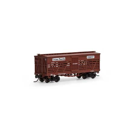 Athearn N Scale 36' Old Time Stock Car, UP #61267