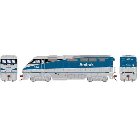 Athearn HO Scale RTR F59PHI, Amtrak #453