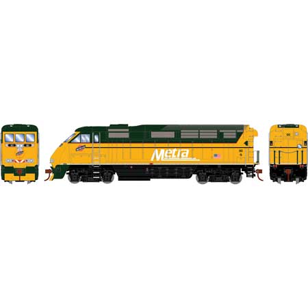 Athearn HO Scale RTR F59PHI, METX #90