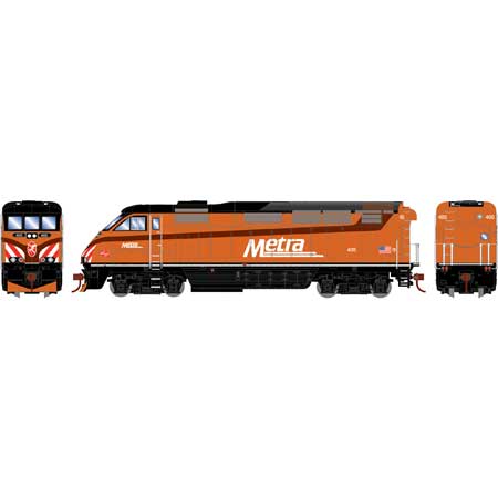 Athearn HO Scale RTR F59PHI, METX #405