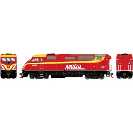 Athearn HO Scale RTR F59PHI, METX #425