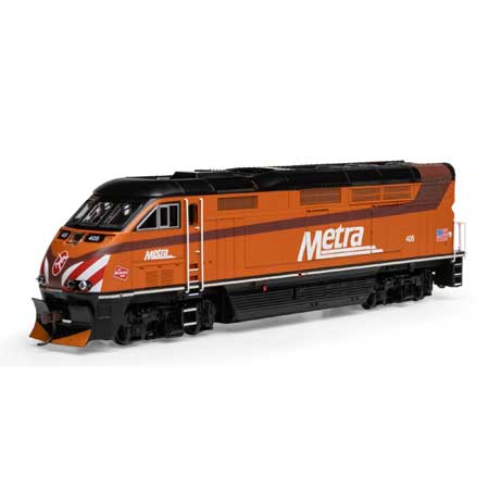 Athearn HO Scale RTR F59PHI w/DCC & Sound, METX #405