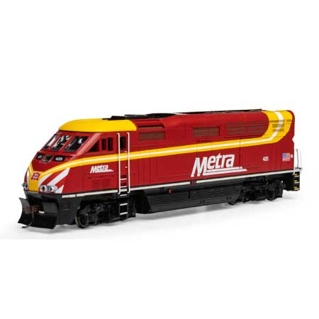 Athearn HO Scale RTR F59PHI w/DCC & Sound, METX #425