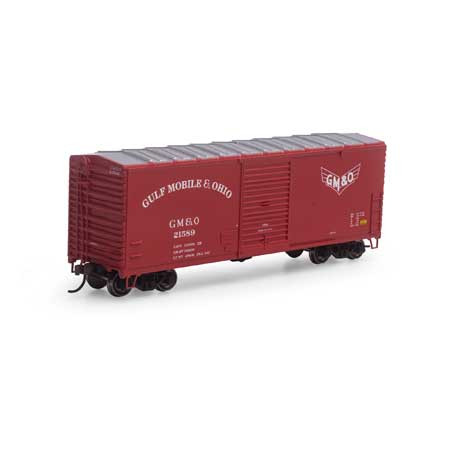 Athearn HO Scale RTR 40' Modern Box, GM&O #21589