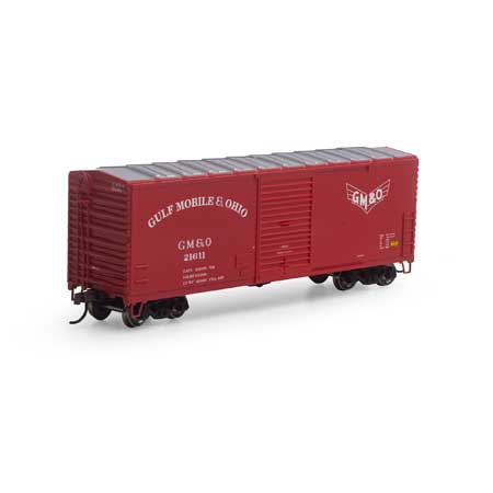 Athearn HO Scale RTR 40' Modern Box, GM&O #21611