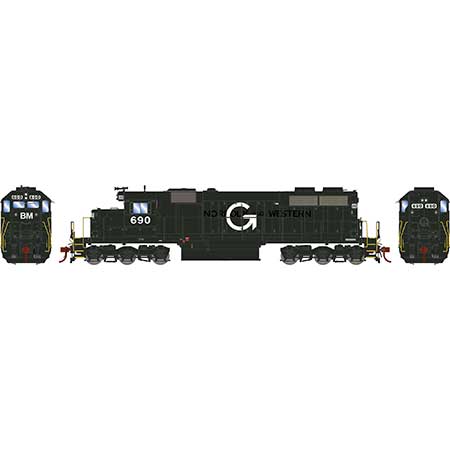 Athearn HO Scale RTR SD39, B&M #690