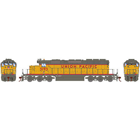 Athearn HO Scale RTR SD40-2 w/DCC & T2 Sound, UP #3193