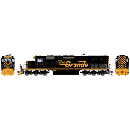 Athearn HO Scale SD40T-2, D&RGW #5400