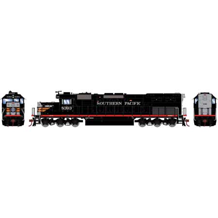 Athearn HO Scale SD40T-2 w/DCC & Sound, SP/Black Widow #8393