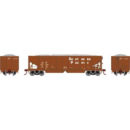 Athearn HO Scale 40' Ribbed 3-Bay Ballast Hopper, SP #462500