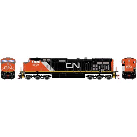 Athearn HO Scale Dash 9-44CW Sound-Ready, CN #2600