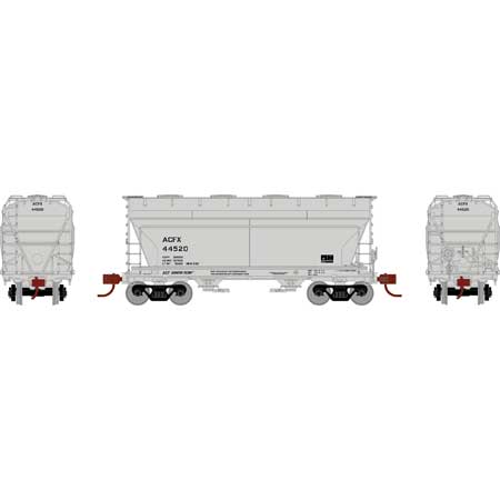 Athearn HO Scale ACF 2970 Covered Hopper, ACFX #44520