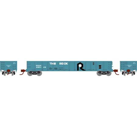 Athearn HO Scale RTR 52' Mill Gondola, RI #680149