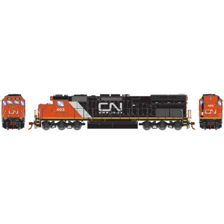 Athearn HO Scale SD45T-2, Canadian National #405