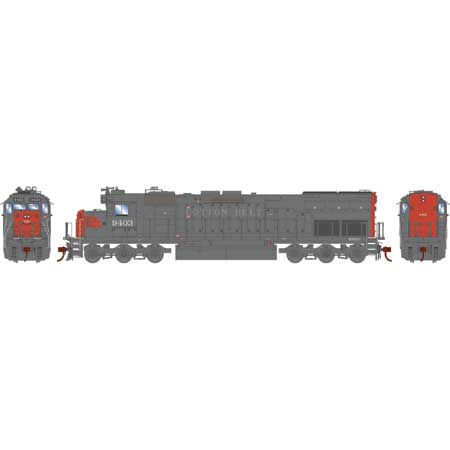 Athearn HO Scale SD45T-2, Cotton Belt #9403